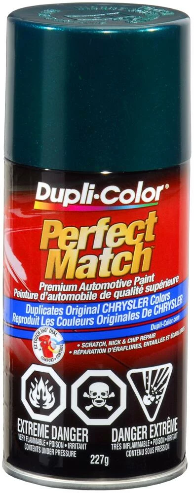 Dupli-Color Perfect Match Premium Acrylic Lacquer Automotive Aerosol Spray Paint, Emerald Green Pearl (PGF, QGF), 227-g 4 Dupli-Color Perfect Match Premium Acrylic Lacquer Automotive Aerosol Spray Paint, Emerald Green Pearl (PGF, QGF), 227-g - Image 2