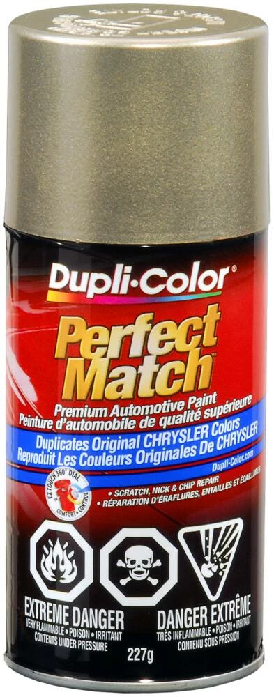 Dupli-Color Perfect Match Premium Acrylic Lacquer Automotive Aerosol Spray Paint, Light Almond Pearl (PKJ), 227-g 4 Dupli-Color Perfect Match Premium Acrylic Lacquer Automotive Aerosol Spray Paint, Light Almond Pearl (PKJ), 227-g - Image 2