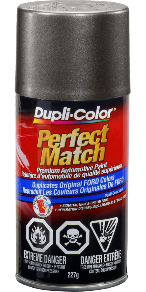 Dupli-Color Perfect Match Premium Acrylic Lacquer Automotive Aerosol Spray Paint, Ford Ingot Silver Metallic, 227-g 4 Dupli-Color Perfect Match Premium Acrylic Lacquer Automotive Aerosol Spray Paint, Ford Ingot Silver Metallic, 227-g - Image 2