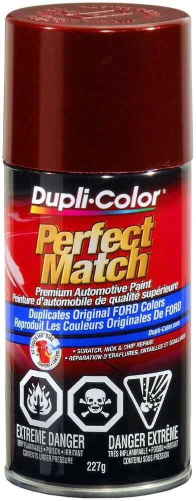 Dupli-Color Perfect Match Premium Acrylic Lacquer Automotive Aerosol Spray Paint, Merlot Metallic (FX), 227-g 4 Dupli-Color Perfect Match Premium Acrylic Lacquer Automotive Aerosol Spray Paint, Merlot Metallic (FX), 227-g - Image 2