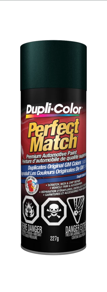 Dupli-Color Perfect Match Premium Acrylic Lacquer Automotive Aerosol Spray Paint, Medium Green Metallic (47, WA 9539), 227-g 3 Dupli-Color Perfect Match Premium Acrylic Lacquer Automotive Aerosol Spray Paint, Medium Green Metallic (47, WA 9539), 227-g