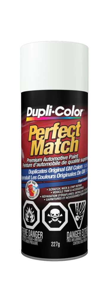 Dupli-Color Perfect Match Premium Acrylic Lacquer Automotive Aerosol Spray Paint, Pure White (12, WA 5111, 521), 227-g 3 Dupli-Color Perfect Match Premium Acrylic Lacquer Automotive Aerosol Spray Paint, Pure White (12, WA 5111, 521), 227-g