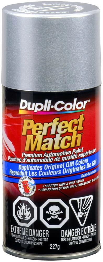 Dupli-Color Perfect Match Premium Acrylic Lacquer Automotive Aerosol Spray Paint, Silver Met (12, WA 8535, 13, WA 7781), 227-g 4 Dupli-Color Perfect Match Premium Acrylic Lacquer Automotive Aerosol Spray Paint, Silver Met (12, WA 8535, 13, WA 7781), 227-g - Image 2