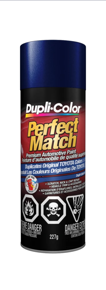 Dupli-Color Perfect Match Premium Acrylic Lacquer Automotive Aerosol Spray Paint, Stellar Blue (8L7), 227-g 3 Dupli-Color Perfect Match Premium Acrylic Lacquer Automotive Aerosol Spray Paint, Stellar Blue (8L7), 227-g