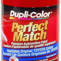 Dupli-Color Perfect Match Premium Acrylic Lacquer Automotive Aerosol Spray Paint, Super Red (3E5), 227-g -Dupli-Color Shop toyota 8oz super red ii paint 9bac7b9d ff80 4c4b 8c79 4584ca45ccf9
