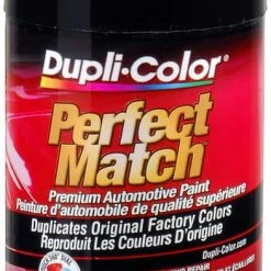 Dupli-Color Perfect Match Premium Acrylic Lacquer Automotive Aerosol Spray Paint, Black, 227-g