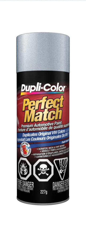 Dupli-Color Perfect Match Premium Acrylic Lacquer Automotive Aerosol Spray Paint, Diamond Silver (L97A), 227-g 3 Dupli-Color Perfect Match Premium Acrylic Lacquer Automotive Aerosol Spray Paint, Diamond Silver (L97A), 227-g